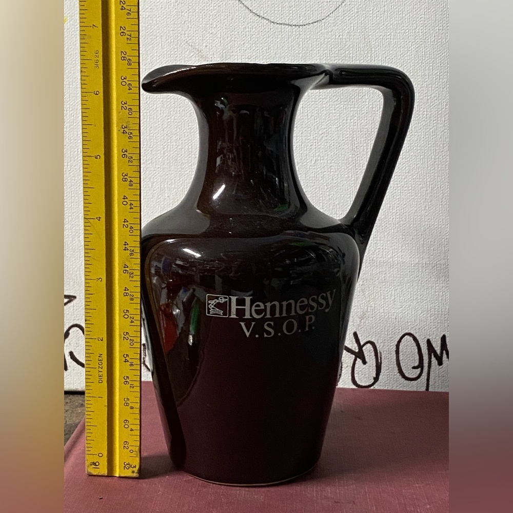 Hennessy water pitcher